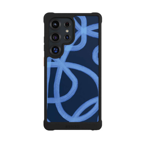 Samsung Galaxy S25 Ultra NIVOmax Laced Up Tones of Blue