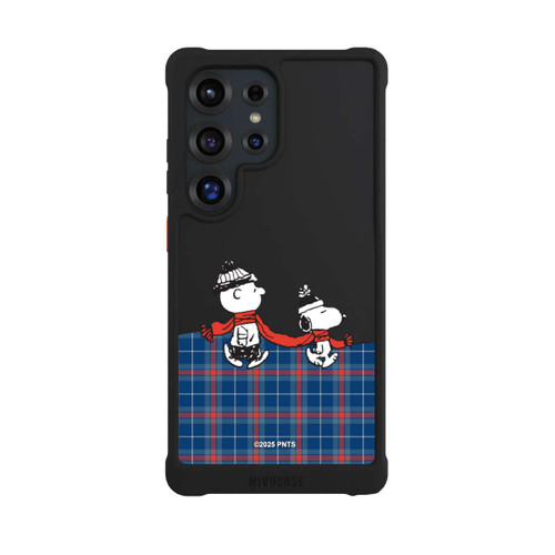 Samsung Galaxy S25 Ultra NIVOmax Peanuts Weihnachtspulli Transparent