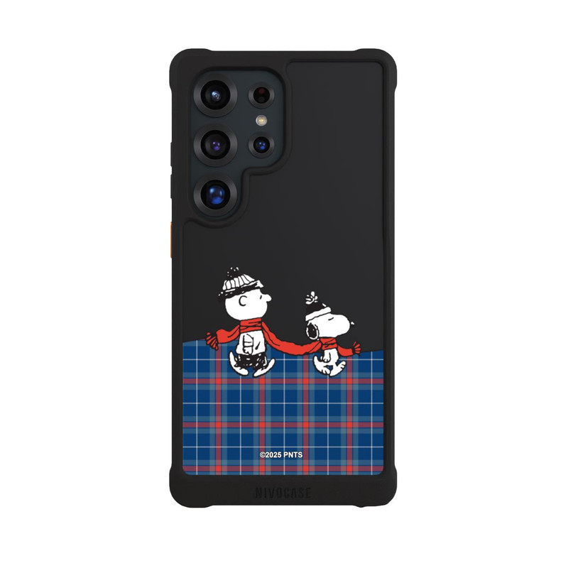 Galaxy S25 Ultra NIVOmax Peanuts Weihnachtspulli Transparent