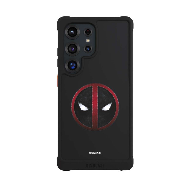 Galaxy S25 Ultra NIVOmax Deadpool Logo Transparent