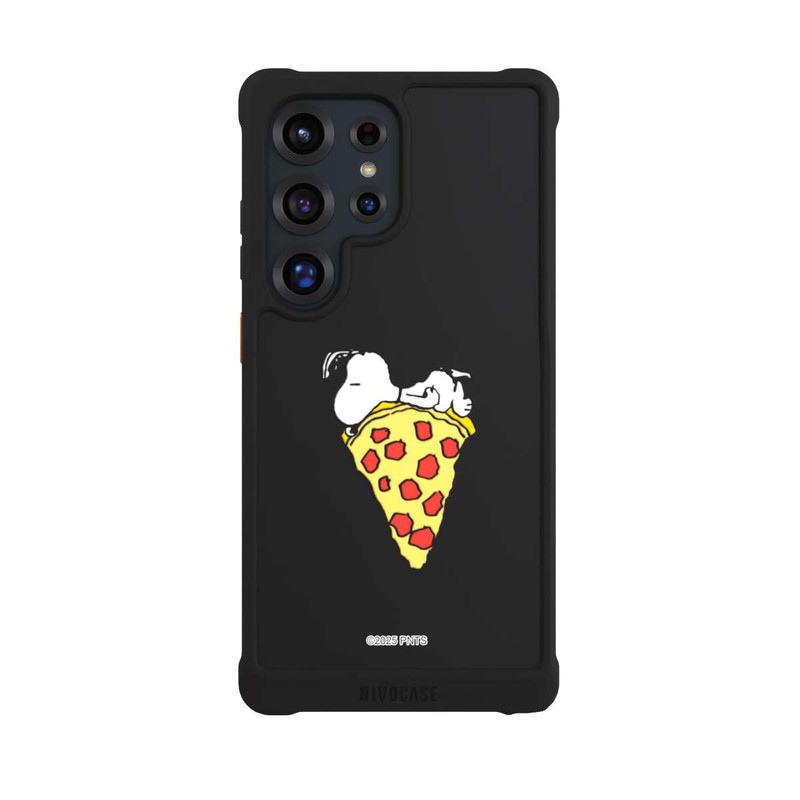 Galaxy S25 Ultra NIVOmax Snoopy Pizza Transparent