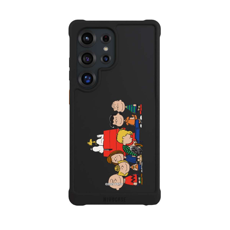 Galaxy S25 Ultra NIVOmax Snoopy and Friends Transparent
