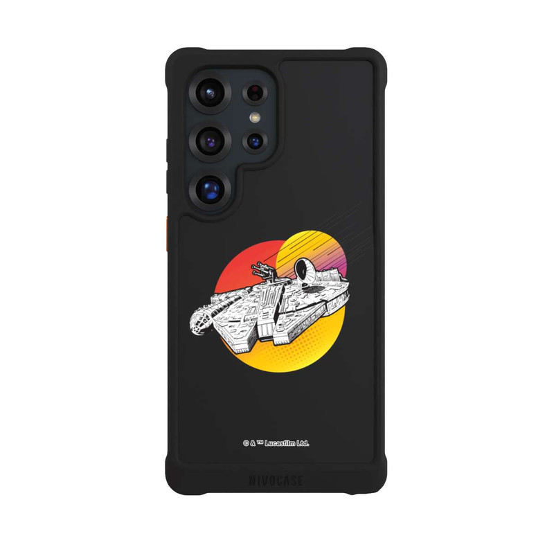 Galaxy S25 Ultra NIVOmax Millennium Falcon Transparent
