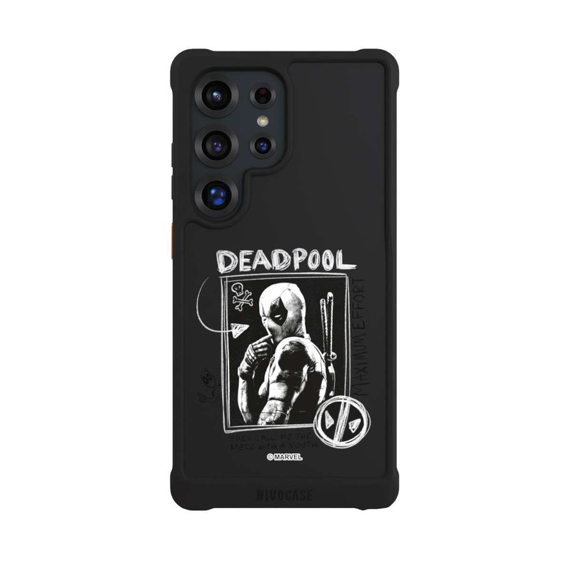 Galaxy S25 Ultra NIVOmax Deadpool Transparent