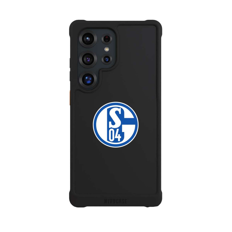Galaxy S25 Ultra NIVOmax FC Schalke 04 Logo Transparent