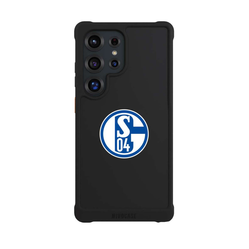 Galaxy S25 Ultra NIVOmax FC Schalke 04 Logo Transparent