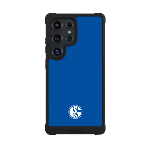 Samsung Galaxy S25 Ultra NIVOmax FC Schalke 04 Logo Blau