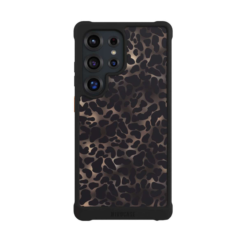 Galaxy S25 Ultra NIVOmax Motif Lion Sombre
