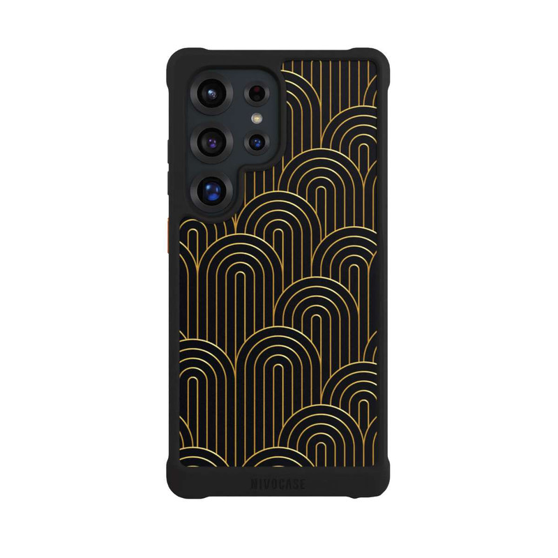Galaxy S25 Ultra NIVOmax Art Déco Or