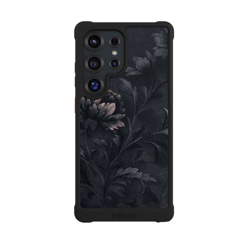 Galaxy S25 Ultra NIVOmax Floral Foncé Vintage