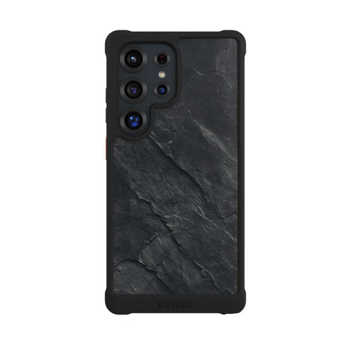 Samsung Galaxy S25 Ultra NIVOmax Dunkler Schiefer Look
