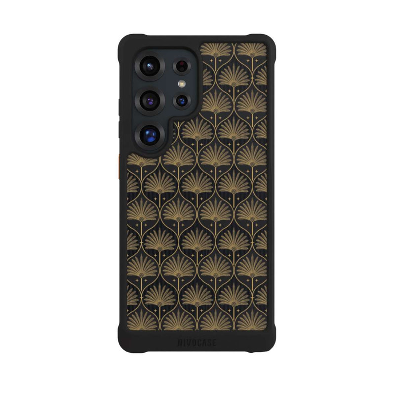 Galaxy S25 Ultra NIVOmax Art Deco Blätter