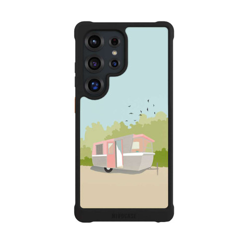 Samsung Galaxy S25 Ultra NIVOmax Retro Glamping by Roberta Murray