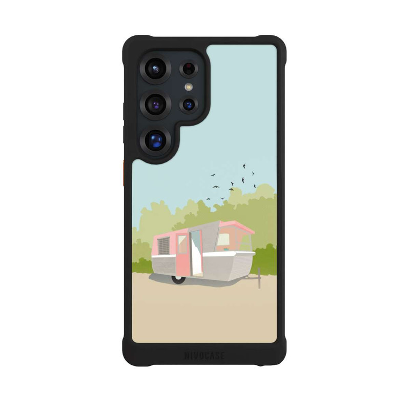 Galaxy S25 Ultra NIVOmax Retro Glamping by Roberta Murray