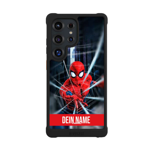 Samsung Galaxy S25 Ultra NIVOmax Spiderman Webs in Action customisable
