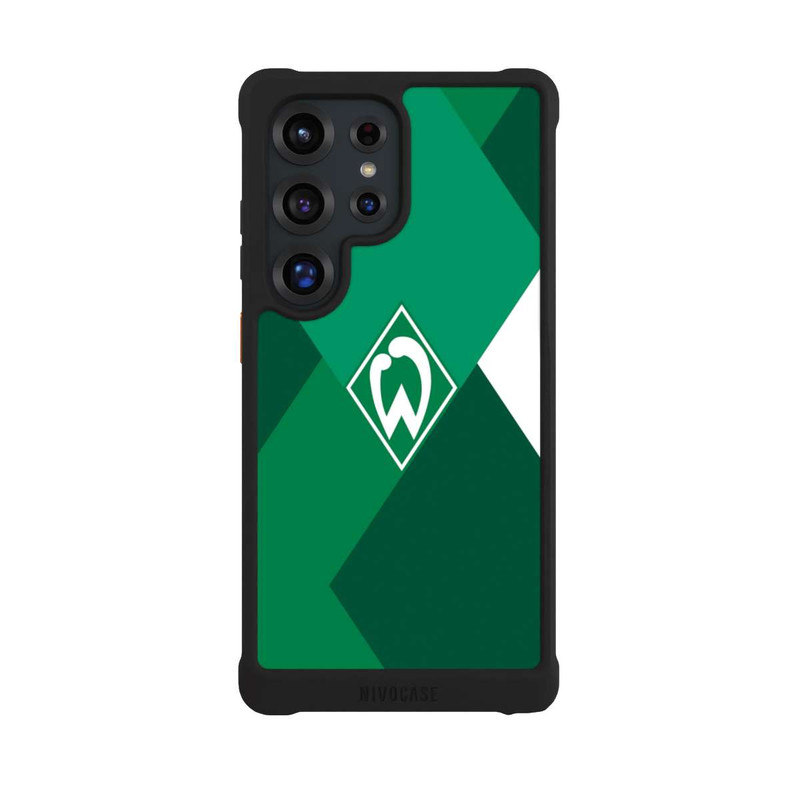 Galaxy S25 Ultra NIVOmax Werder Bremen Rautenmuster