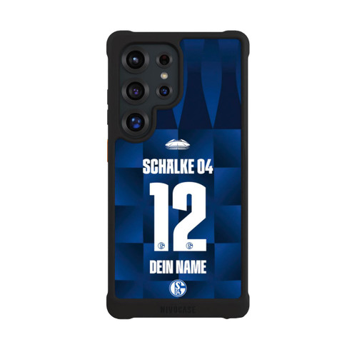 Samsung Galaxy S25 Ultra NIVOmax Schalke 04 Trikot Personalisierbar 26-27