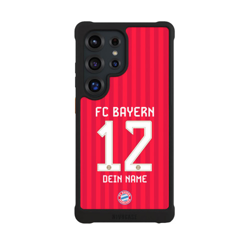 Samsung Galaxy S25 Ultra NIVOmax FC Bayern München Trikot Personalisierbar 26-27