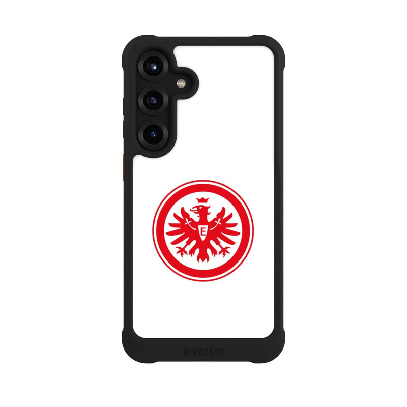 Galaxy S25 + NIVOmax Eintracht Frankfurt Weiss Rot