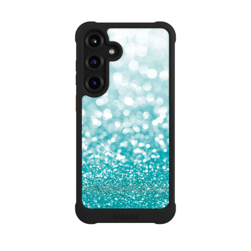 Samsung Galaxy S25+  NIVOmax Pluie de Paillettes Pétroles Look
