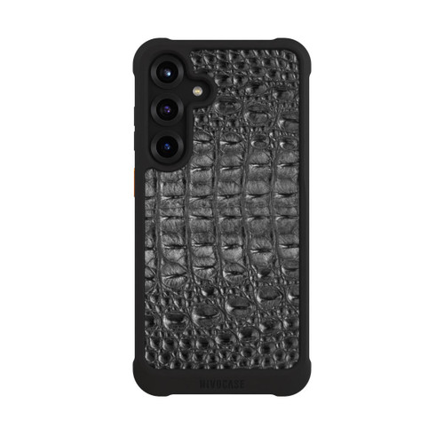 Samsung Galaxy S25+  NIVOmax Croco Noir