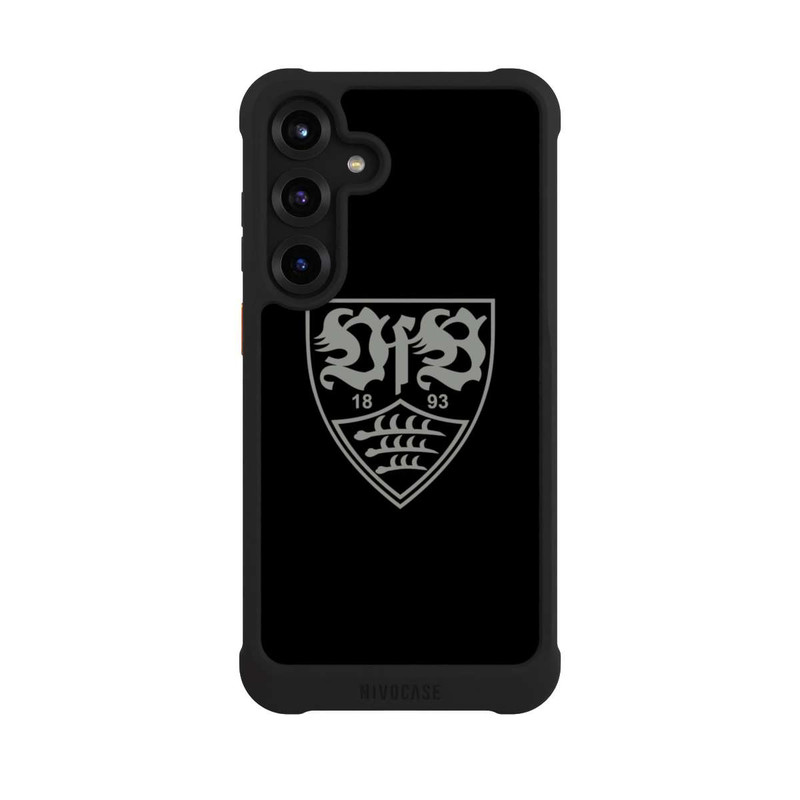 Galaxy S25 + NIVOmax VfB Stuttgart Schwarz