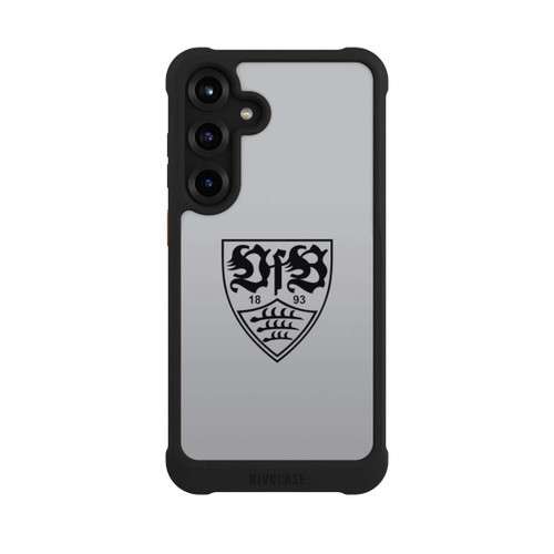 Samsung Galaxy S25+  NIVOmax VfB Stuttgart Wappen Grau