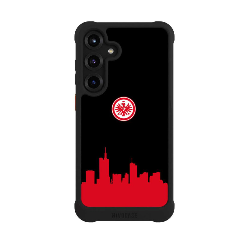 Galaxy S25 + NIVOmax Eintracht Frankfurt Skyline rot