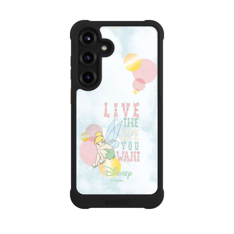Galaxy S25 + NIVOmax La Fée Clochette Live the Lfe You Want