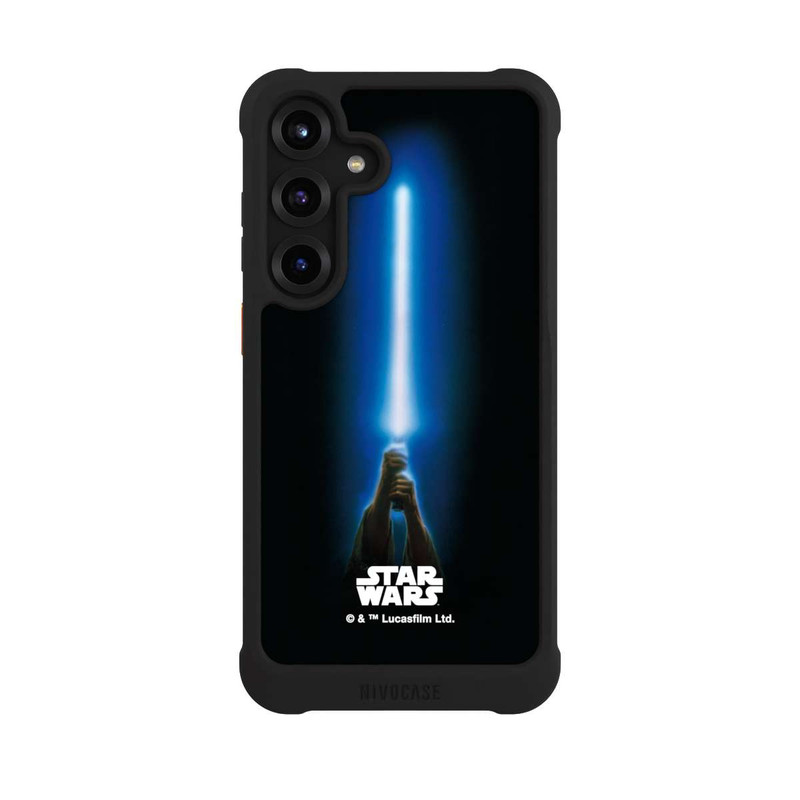 Galaxy S25 + NIVOmax Jedi-Lichtschwert