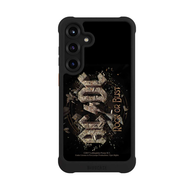 Galaxy S25 + NIVOmax ACDC Rock or Bust