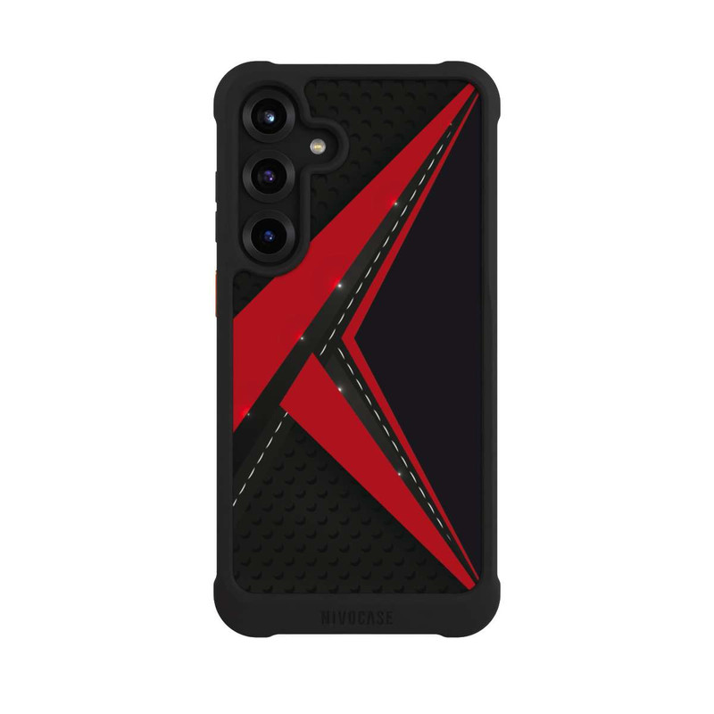 Galaxy S25 + NIVOmax Carbon for Men - Rouge