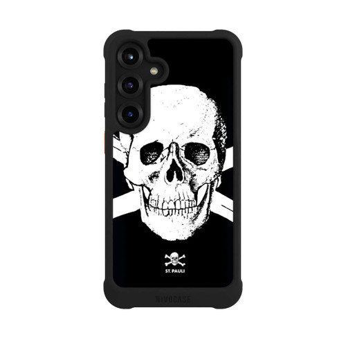 Samsung Galaxy S25+  NIVOmax FC St.Pauli CloseupSkull