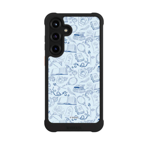 Samsung Galaxy S25+  NIVOmax Beauty and Beast Pattern Blue