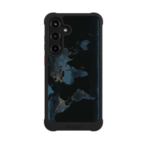 Samsung Galaxy S25+  NIVOmax Carte du Monde Nuit