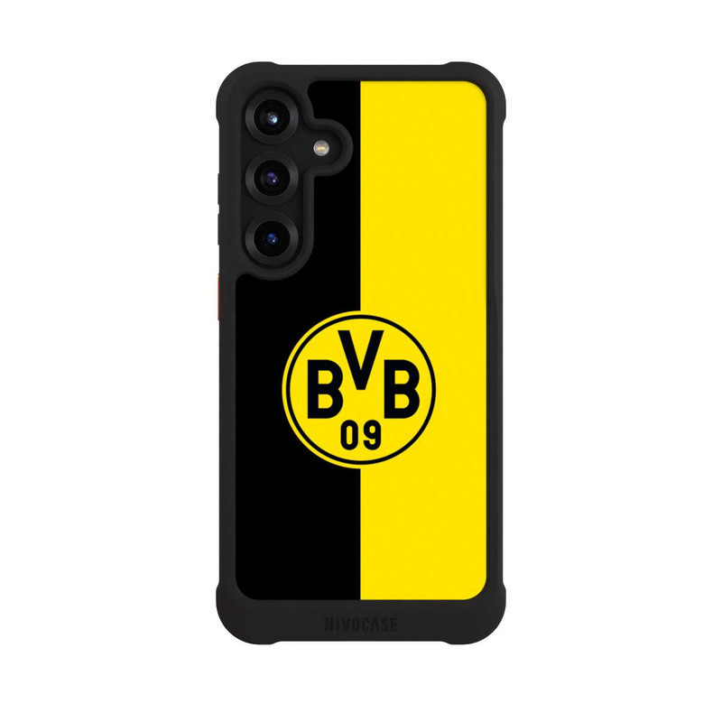 Galaxy S25 + NIVOmax BVB Schwarz / Gelb