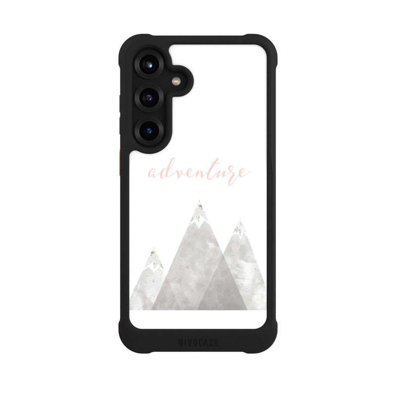 Galaxy S25 + NIVOmax Adventure Illustration