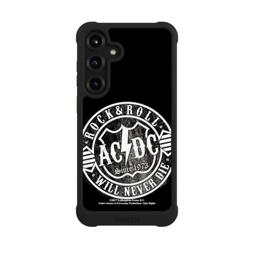 Samsung Galaxy S25+  NIVOmax ACDC Rock and Roll Weiss