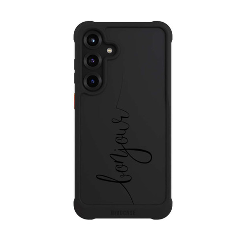 Samsung Galaxy S25+  NIVOmax Bonjour Black transparent