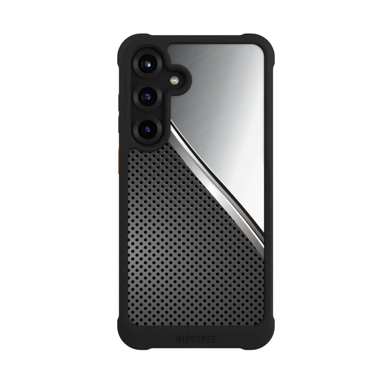 Galaxy S25 + NIVOmax Duo Metal Surface