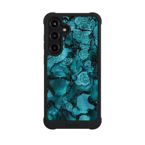 Samsung Galaxy S25+  NIVOmax Paillettes Bleues