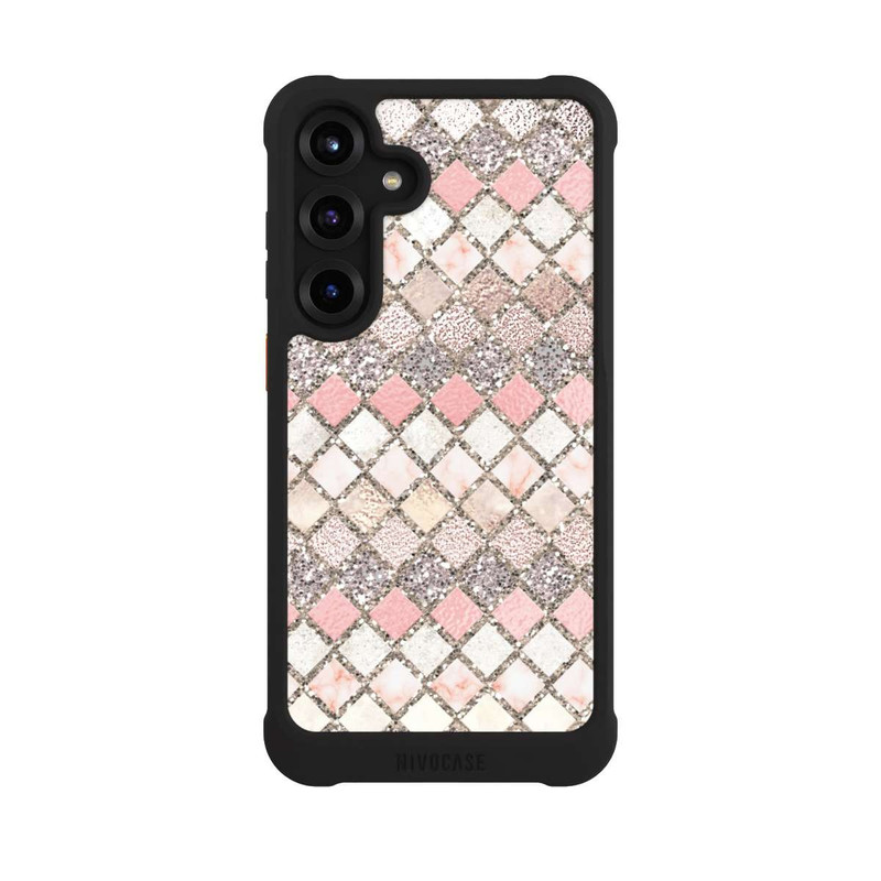 Galaxy S25 + NIVOmax Mosaïque Scintillant Look