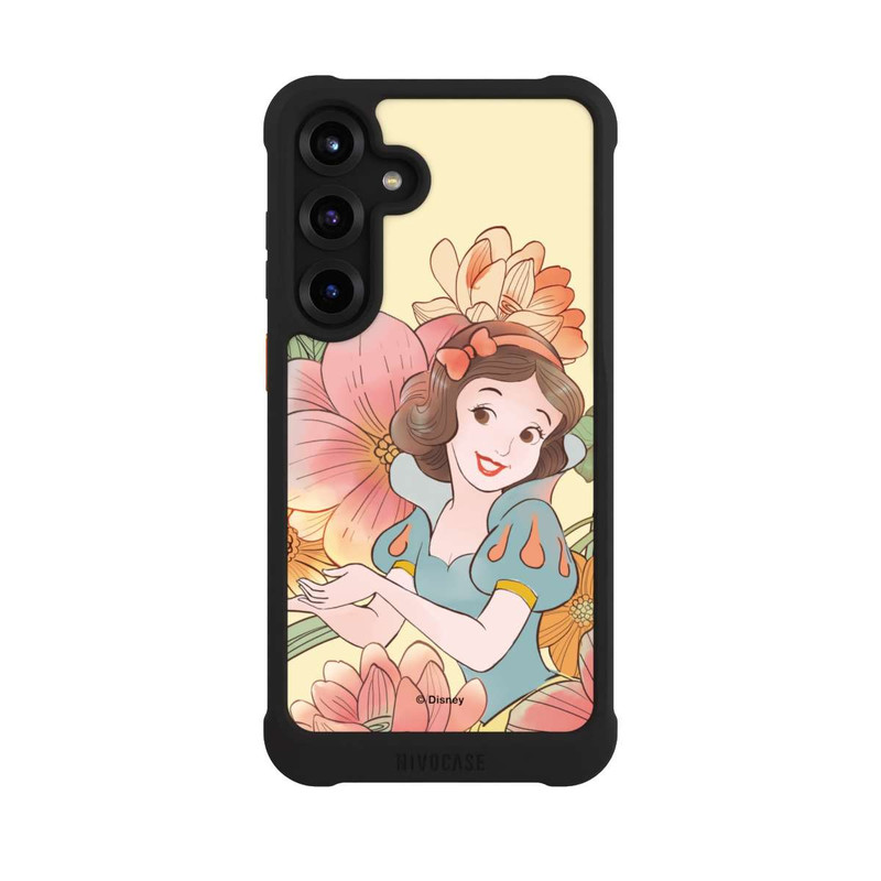Galaxy S25 + NIVOmax Blanche-Neige Royal Floral