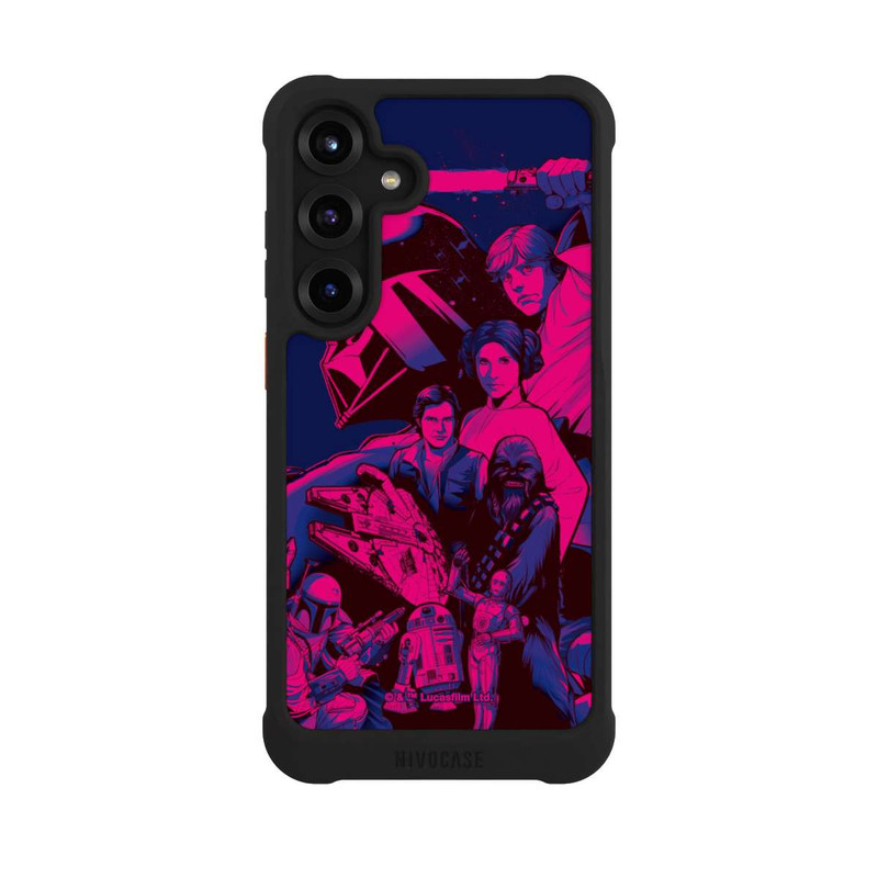 Galaxy S25 + NIVOmax Personnages StarWars - Ultraviolet