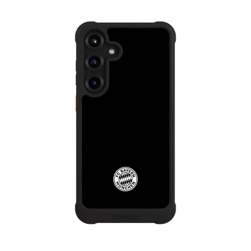 Samsung Galaxy S25+  NIVOmax Classic FCB Logo - white on black