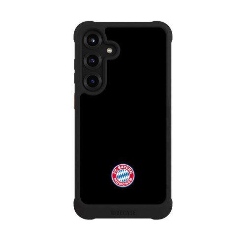 Samsung Galaxy S25+  NIVOmax Classic FCB Logo - colorful on black