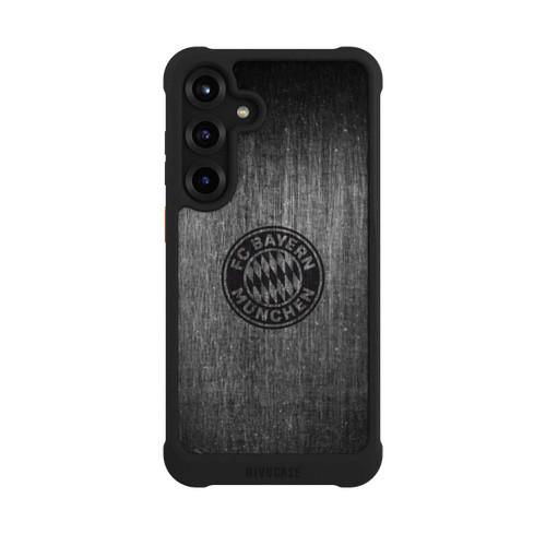 Samsung Galaxy S25+  NIVOmax Metalllook FCB Logo einfarbig