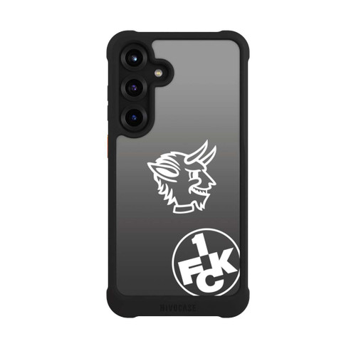 Samsung Galaxy S25+  NIVOmax Teufelskopf FCK auf Schwarz
