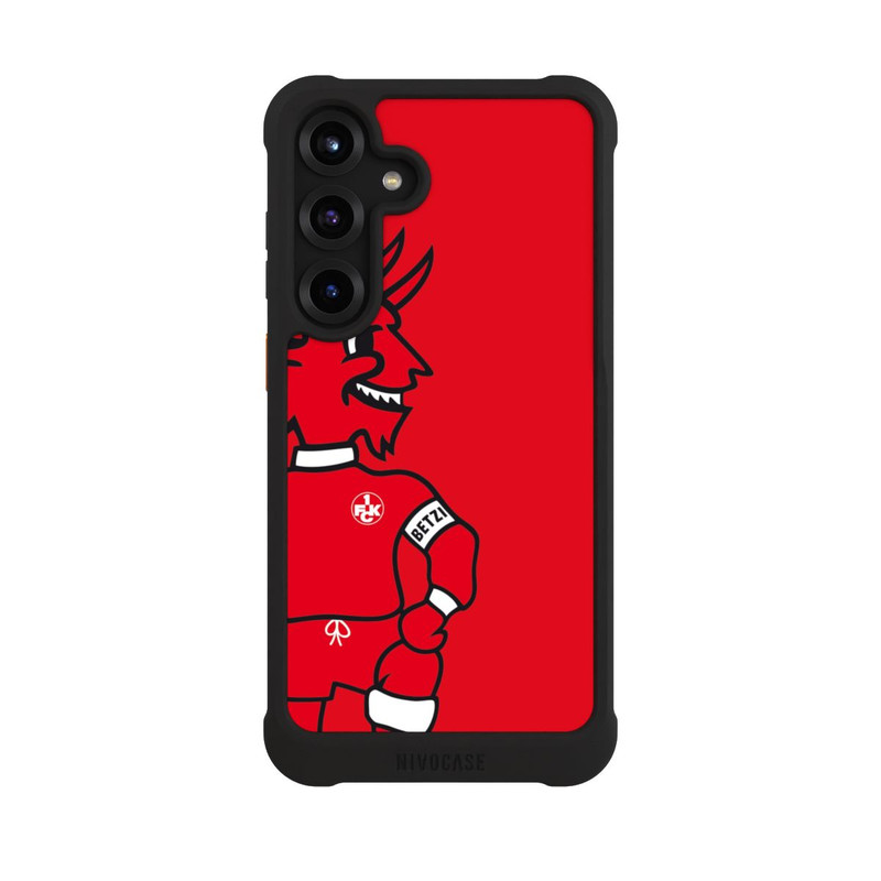 Galaxy S25 + NIVOmax FCK Betzi mit Fußball