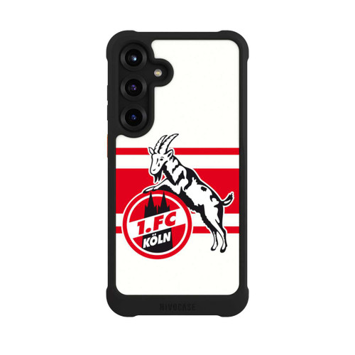 Samsung Galaxy S25+  NIVOmax White Red Stripes 1.FC